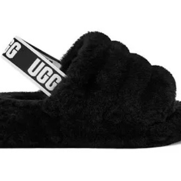 Ugg Fluff Yeah Slides - Picture 2 of 7
